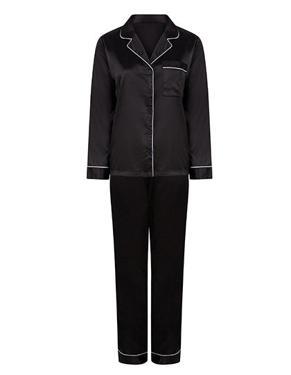 Ladies´ Satin Long Pyjamas (TC055)