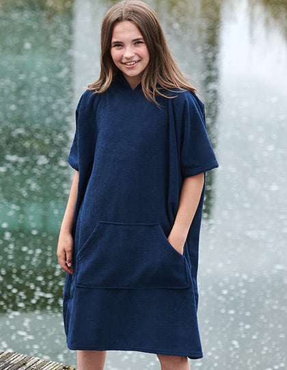 Kids´ Towelling Poncho (TC811)