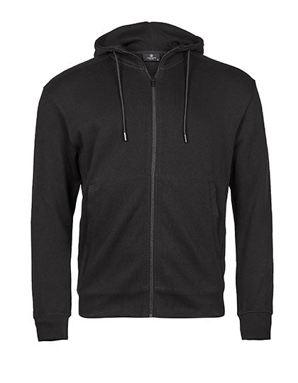 Ribbed Interlock Hooded Full Zip (TJ5508)