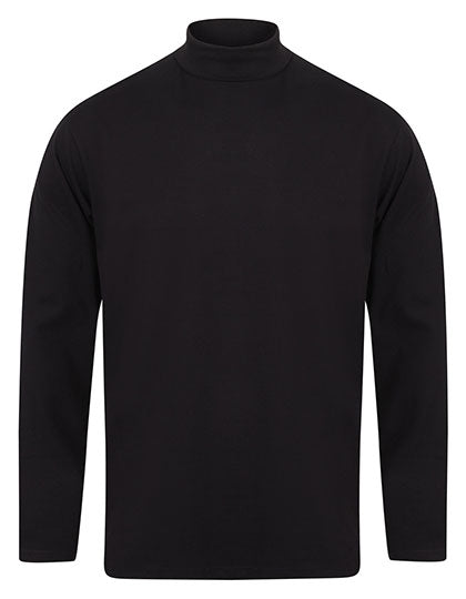 Roll-Neck Long-Sleeve Top (W020)