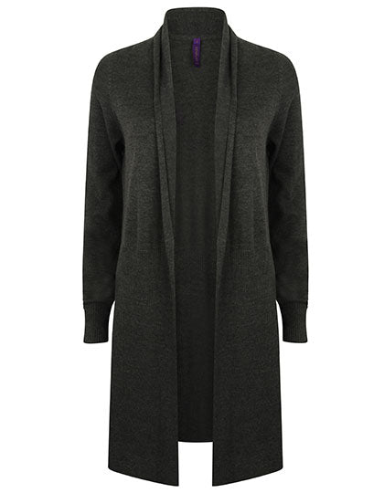 Ladies´ Longline Open Cardigan (W719)