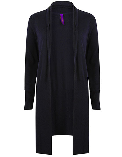 Ladies´ Longline Open Cardigan (W719)