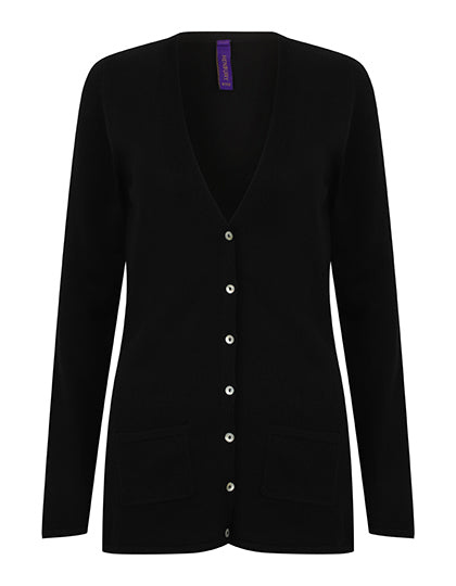 Ladies´ Lightweight V-Neck Cardigan (W723)