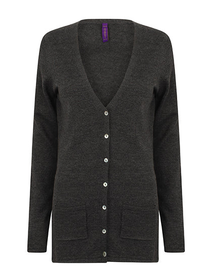 Ladies´ Lightweight V-Neck Cardigan (W723)