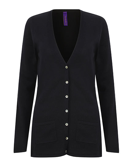 Ladies´ Lightweight V-Neck Cardigan (W723)