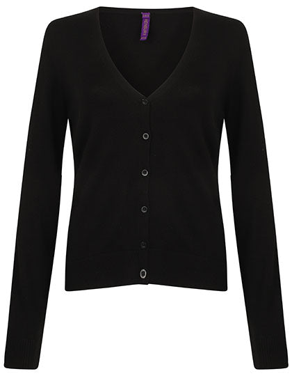 Ladies´ Lightweight V-Neck Short Cardigan (W726)