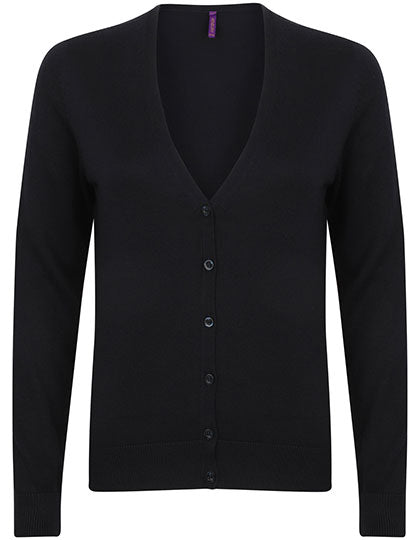 Ladies´ Lightweight V-Neck Short Cardigan (W726)