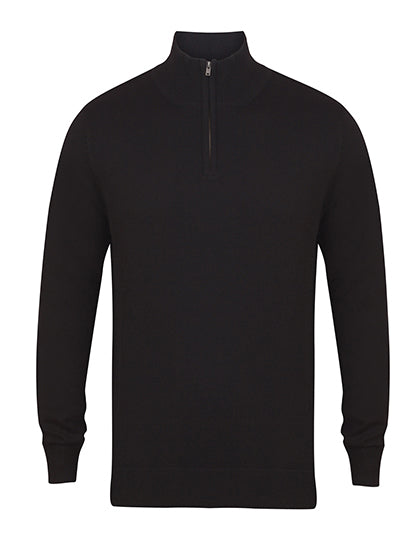 Men´s Quarter Zip Jumper (W729)
