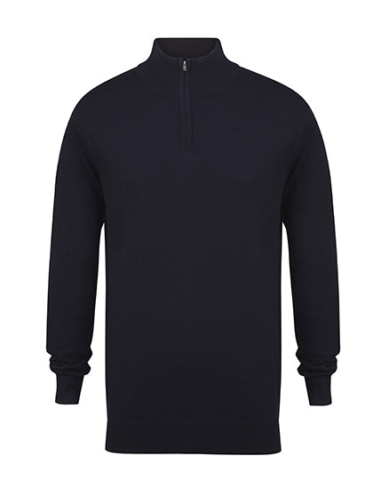 Men´s Quarter Zip Jumper (W729)