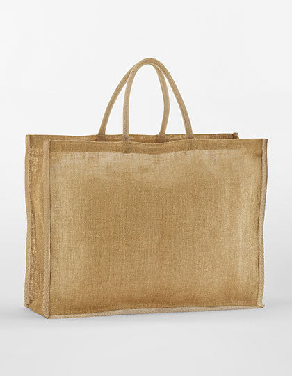 Natural Starched Jute Market Shopper (WM475)