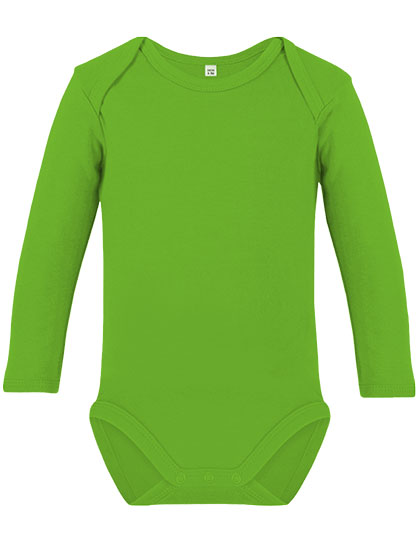 Organic Baby Bodysuit Long Sleeve Bailey 02 (X11420)