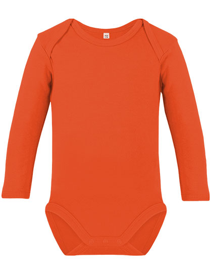 Organic Baby Bodysuit Long Sleeve Bailey 02 (X11420)