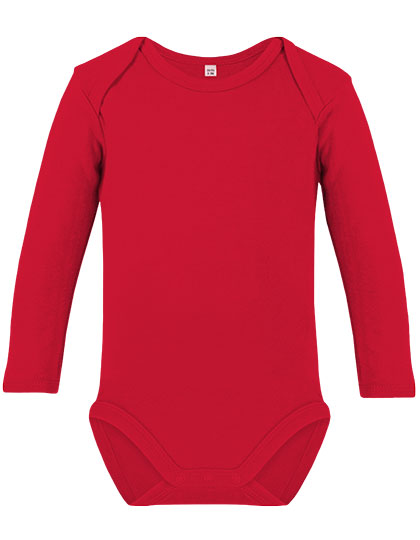 Organic Baby Bodysuit Long Sleeve Bailey 02 (X11420)