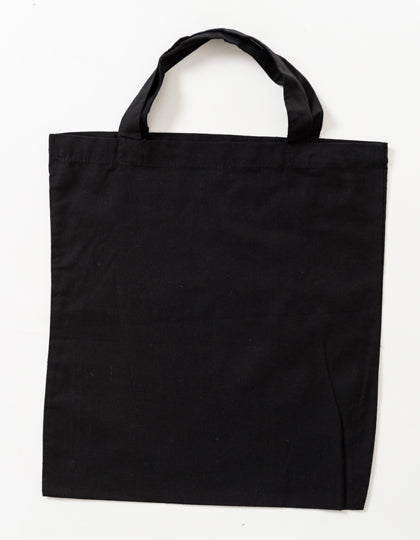 Cotton Bag Colored Short Handles (XT002)