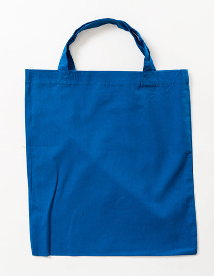 Cotton Bag Colored Short Handles (XT002)