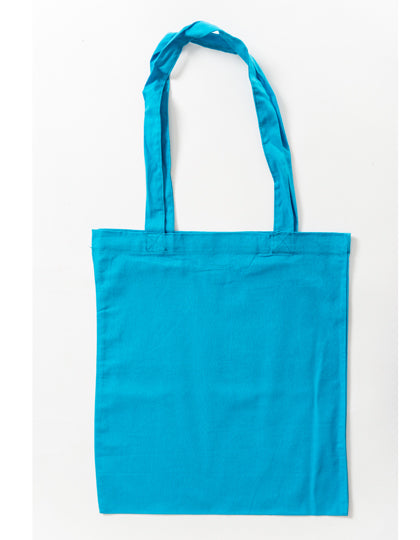 Cotton Bag Colored Long Handles (XT003)