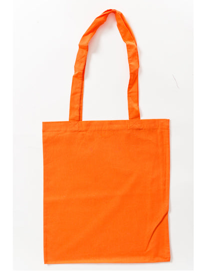 Cotton Bag Colored Long Handles (XT003)