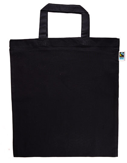 Fairtrade Cotton Bag Short Handles (XT500N)
