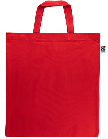Fairtrade Cotton Bag Short Handles (XT500N)