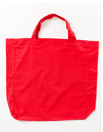 Cotton Bag Side Fold Short Handles (XT90)