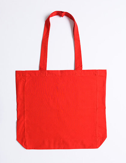 Cotton Bag Side Fold Long Handles (XT95)