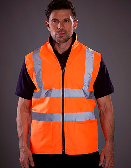 Reversible Fleece Bodywarmer (YK008F)