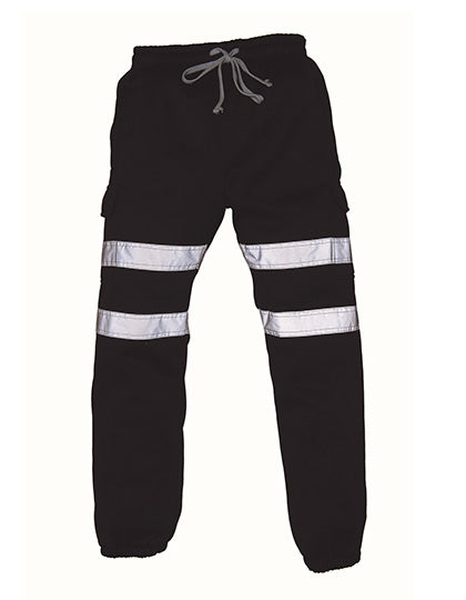 Hi-Vis Cargo Trousers With Knee Pad Pockets (YK018T)