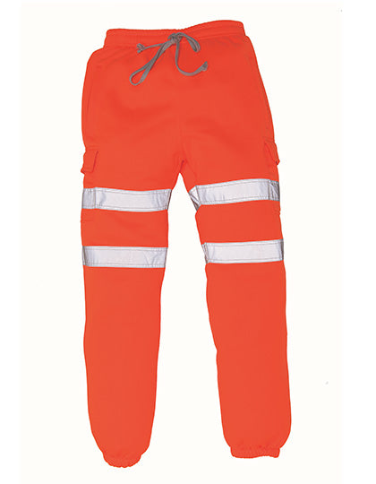 Hi-Vis Cargo Trousers With Knee Pad Pockets (YK018T)