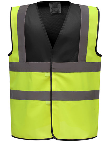 Hi-Vis 2 Bands & Braces Waistcoat (YK100)