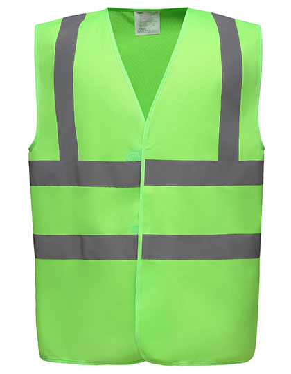 Hi-Vis Top Cool Recycled Open Mesh Waistcoat (YK120)