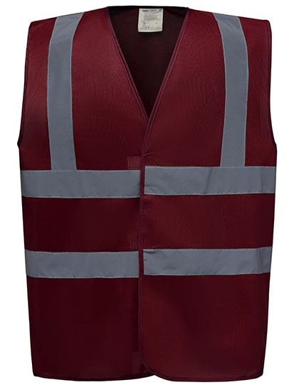 Hi-Vis 2 Bands & Braces Waistcoat (YK100)
