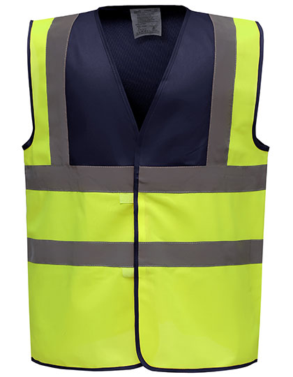 Hi-Vis 2 Bands & Braces Waistcoat (YK100)