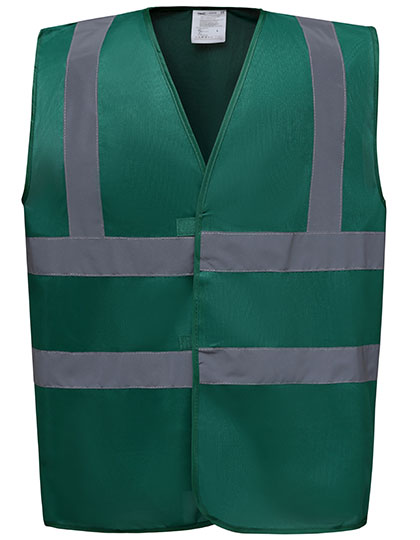 Hi-Vis 2 Bands & Braces Waistcoat (YK100)