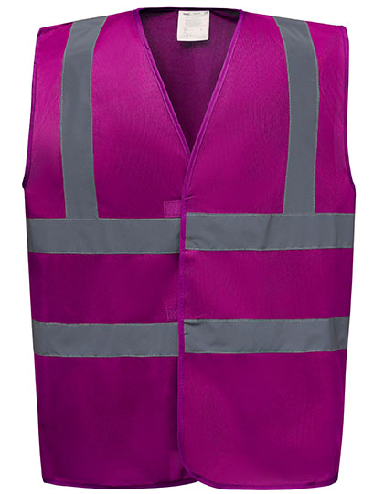 Hi-Vis 2 Bands & Braces Waistcoat (YK100)