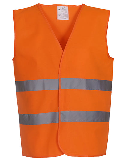 Hi-Vis 2 Bands Waistcoat (YK102)