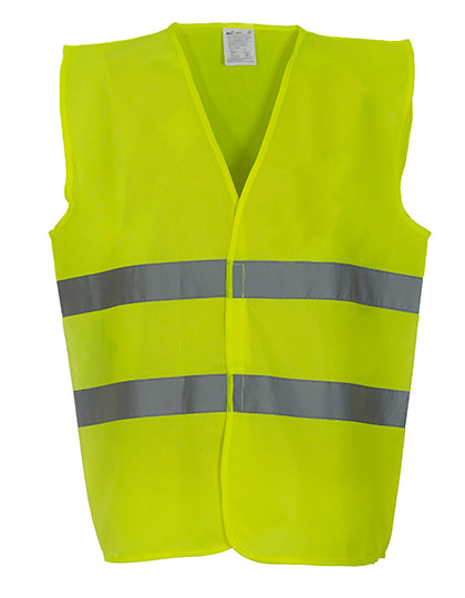 Hi-Vis Top Cool Recycled Open Mesh Waistcoat (YK120)