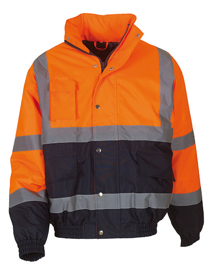 Hi-Vis Two-Tone Bomber Jacket (YK218)
