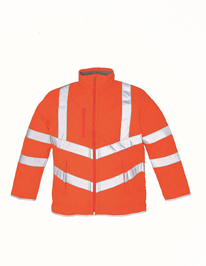 Hi-Vis Kensington Jacket With Fleece Lining (YK706)