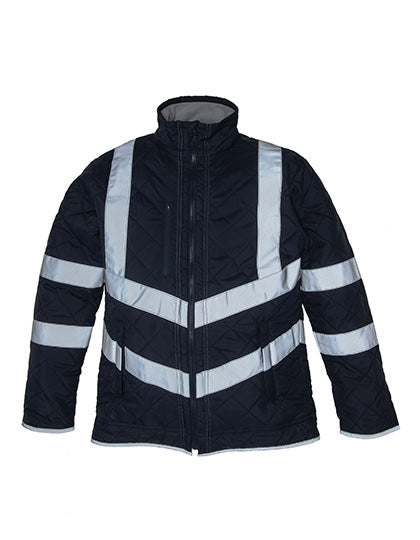 Hi-Vis Kensington Jacket With Fleece Lining (YK706)