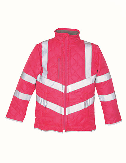 Hi-Vis Kensington Jacket With Fleece Lining (YK706)