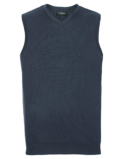 V-Neck Sleeveless Knitted Pullover (Z716)