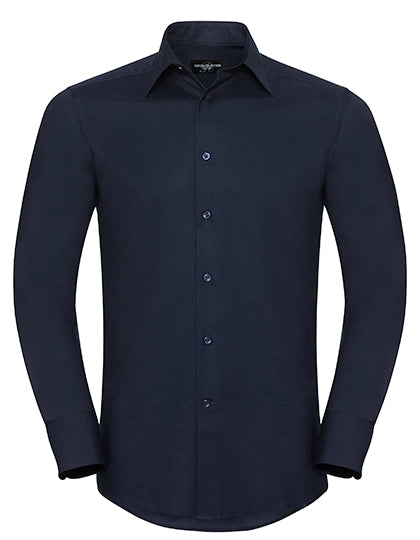 Men´s Long Sleeve Tailored Oxford Shirt (Z922)
