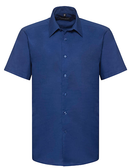 Men´s Short Sleeve Tailored Oxford Shirt (Z923)