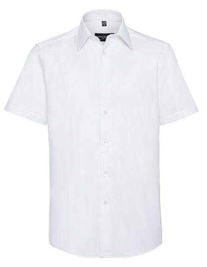 Men´s Short Sleeve Tailored Oxford Shirt (Z923)
