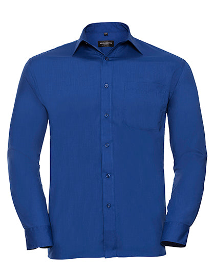 Men´s Long Sleeve Classic Polycotton Poplin Shirt (Z934)