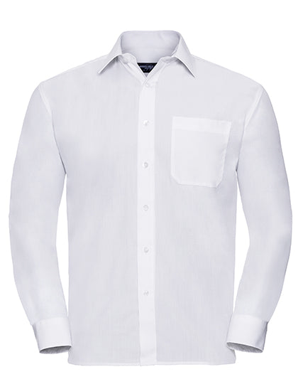 Men´s Long Sleeve Classic Polycotton Poplin Shirt (Z934)
