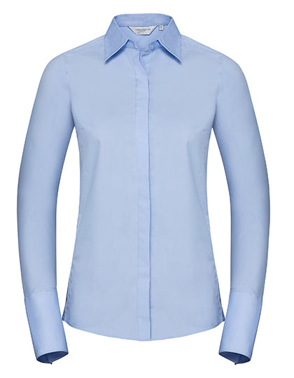 Ladies´ Long Sleeve Fitted Ultimate Stretch Shirt (Z960F)