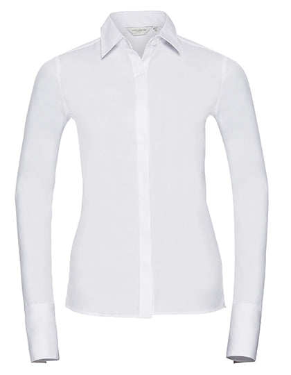 Ladies´ Long Sleeve Fitted Ultimate Stretch Shirt (Z960F)