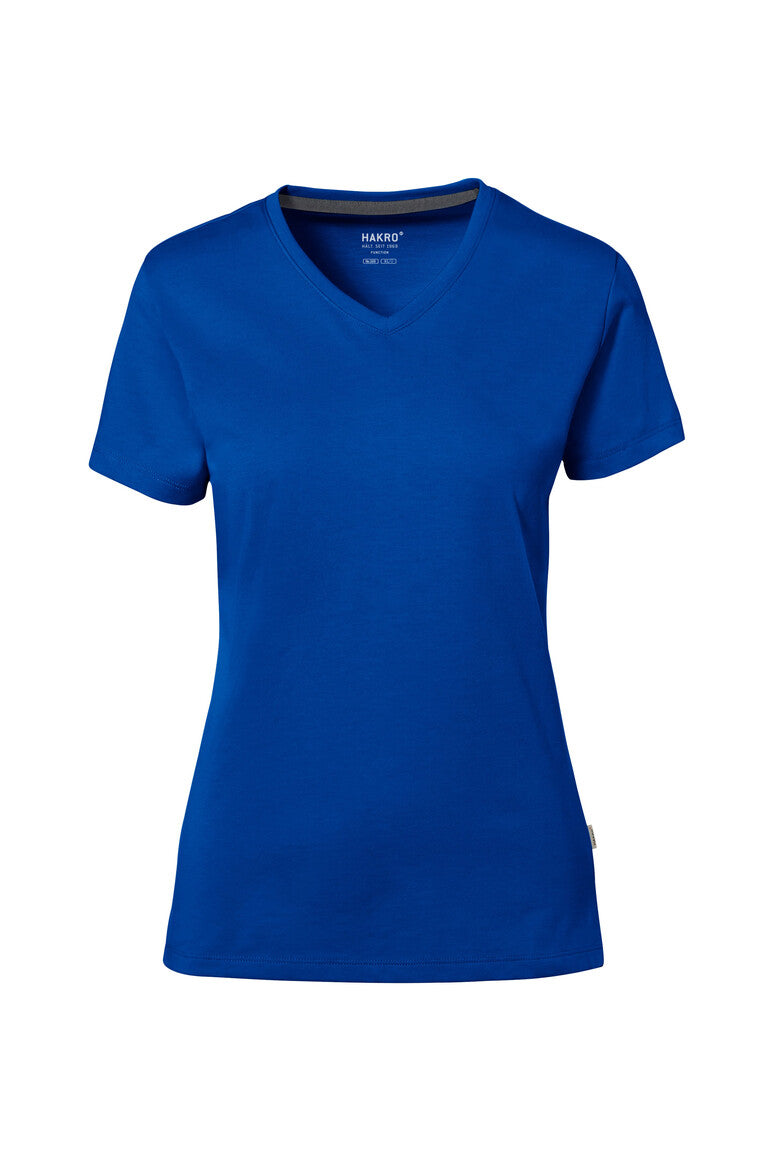 HAKRO COTTON TEC® Damen V-Shirt (0169)