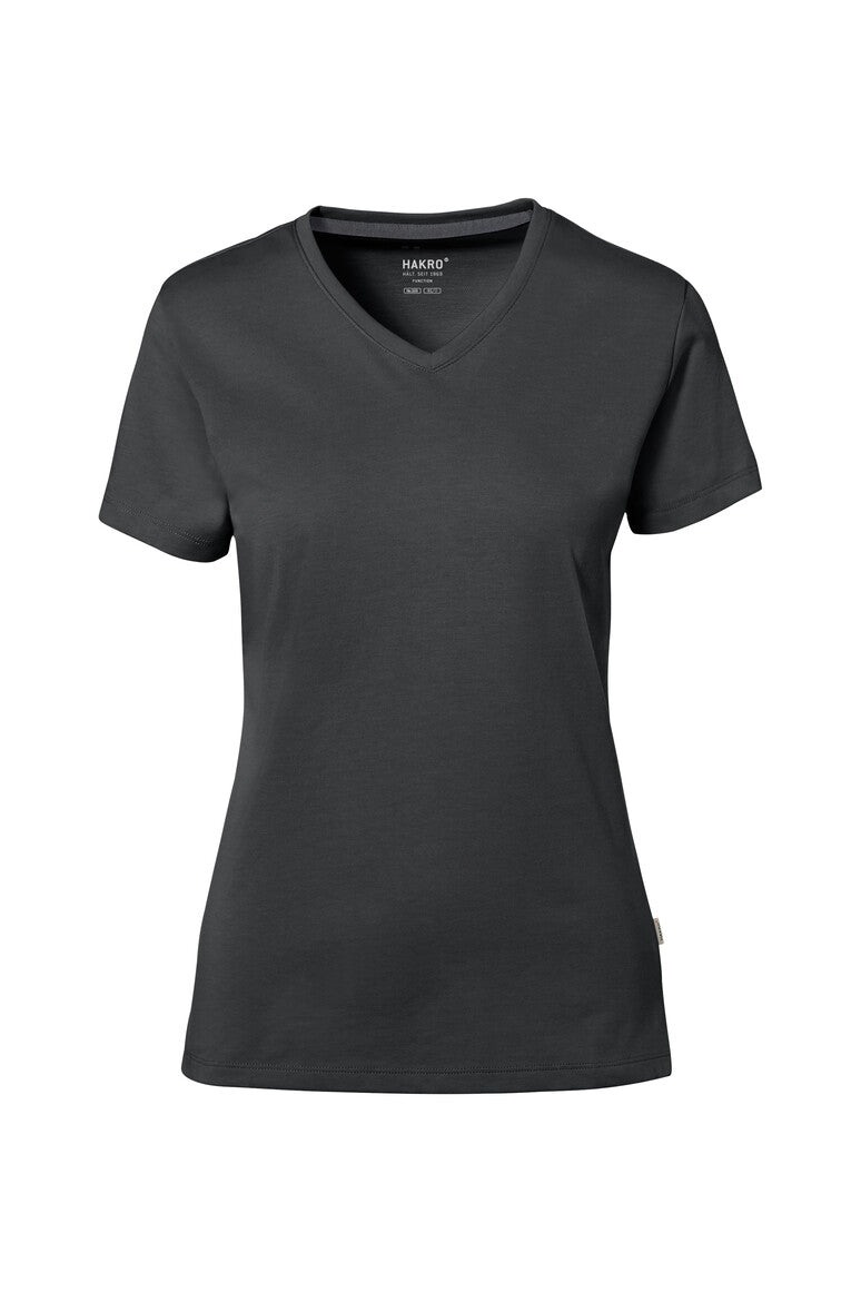 HAKRO COTTON TEC® Damen V-Shirt (0169)